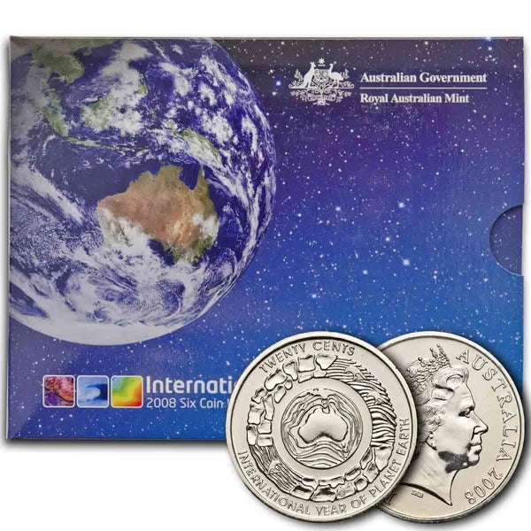 2008 6x Coin Year Of Planet Earth RAM Year Set - Mintage: 63,234