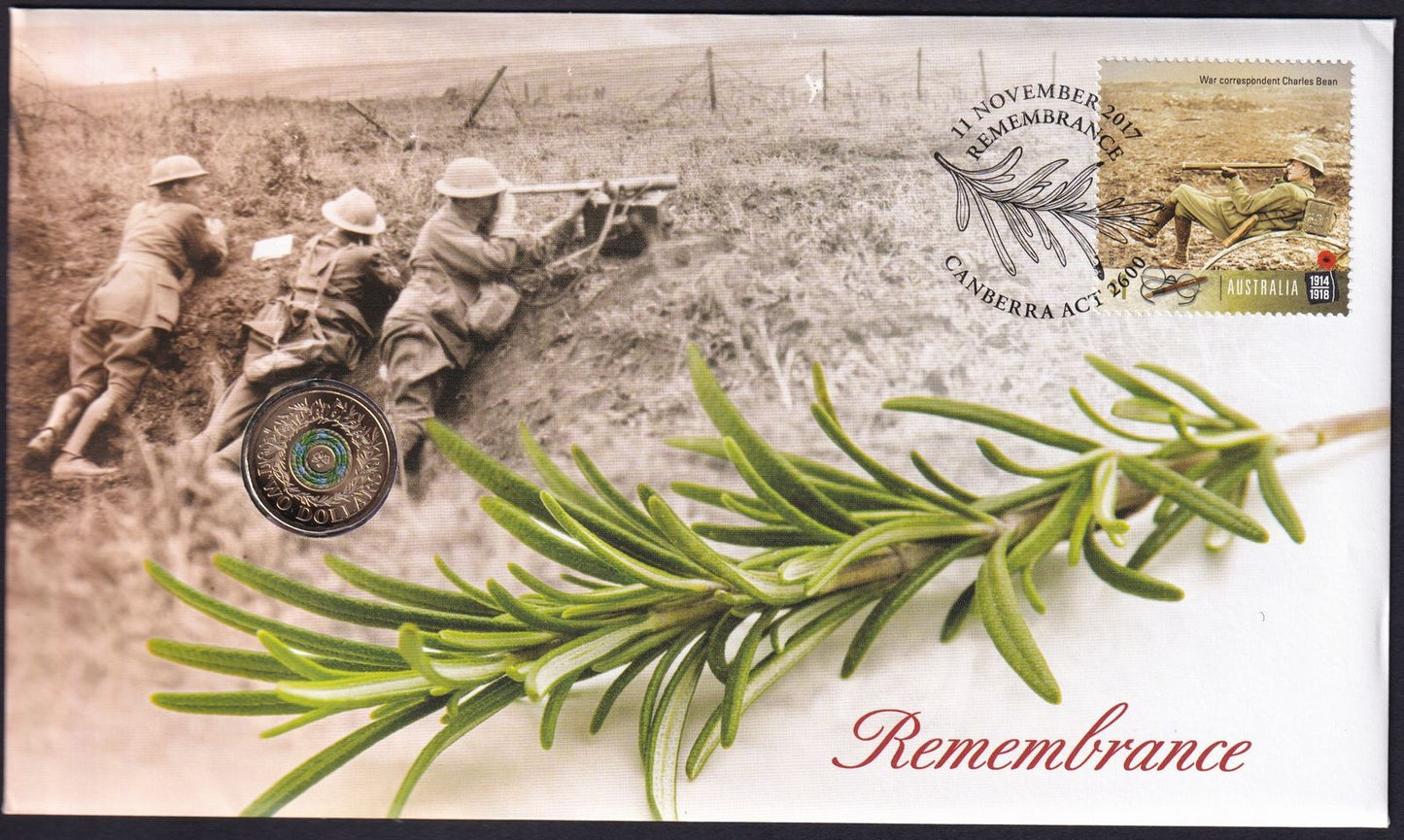 2017 $2 'C' Mint Rosemary Remembrance PNC - Mintage: 7,500