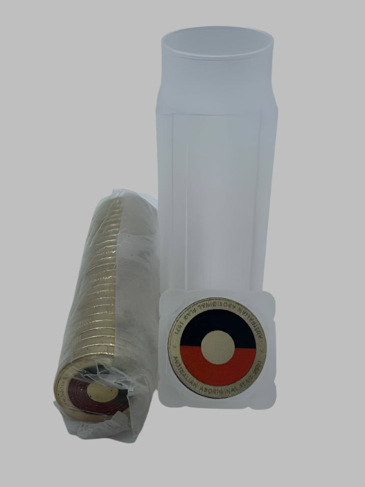 2021 $2 Aboriginal Flag Security Bag - Includes Protective Tube & Sticker
