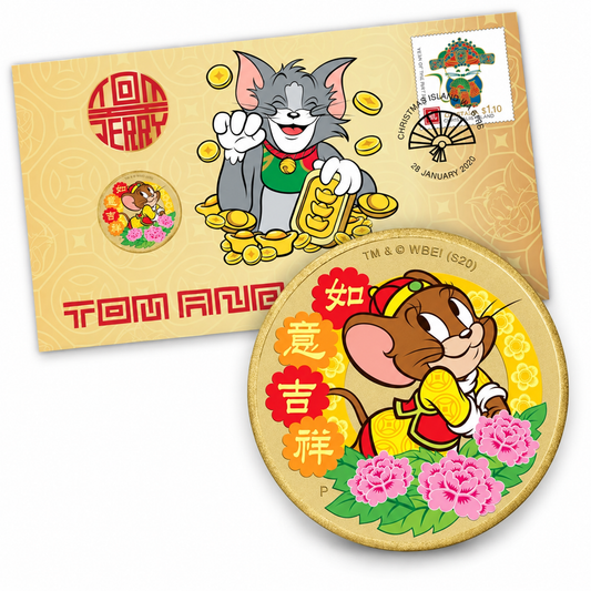 2020 $1 Tom And Jerry PNC - Mintage: 6,000