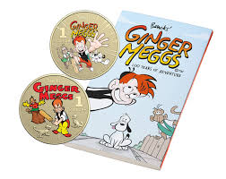 2021 Ginger Megs Colored $1 2x Coin Set - Mintage: 35,000