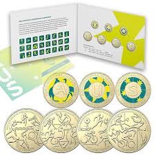 2022 'AUS' Commonwealth Games 7 Coin Set