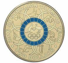 6x $2 2016 RIO OLYMPIC COINS - CIRCULATED SET