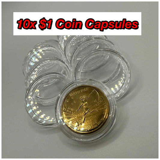 10x $1 ULTRA Lighthouse Coin Capsules