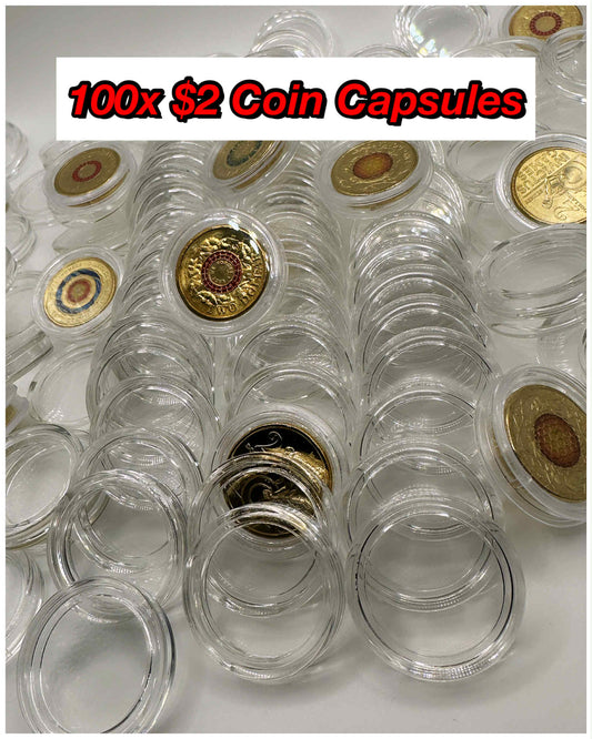 100x $2 ULTRA Lighthouse Coin Capsules