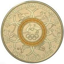 6x $2 2016 RIO OLYMPIC COINS - CIRCULATED SET