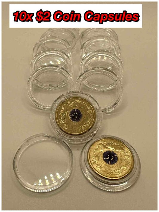 10x $2 ULTRA Lighthouse Coin Capsuals