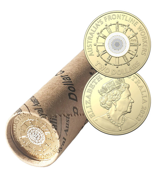 2022 Frontline Worker $2 RAM Roll - Includes Protective Tube & Sticker