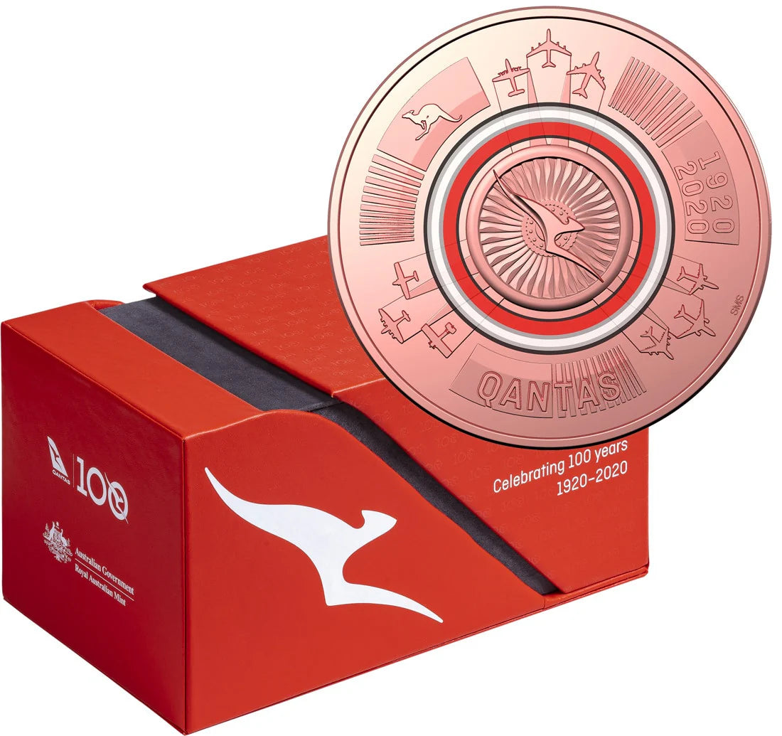 2020 $1 100 Years Qantas 11x Coin Set - Mintage: 40,000