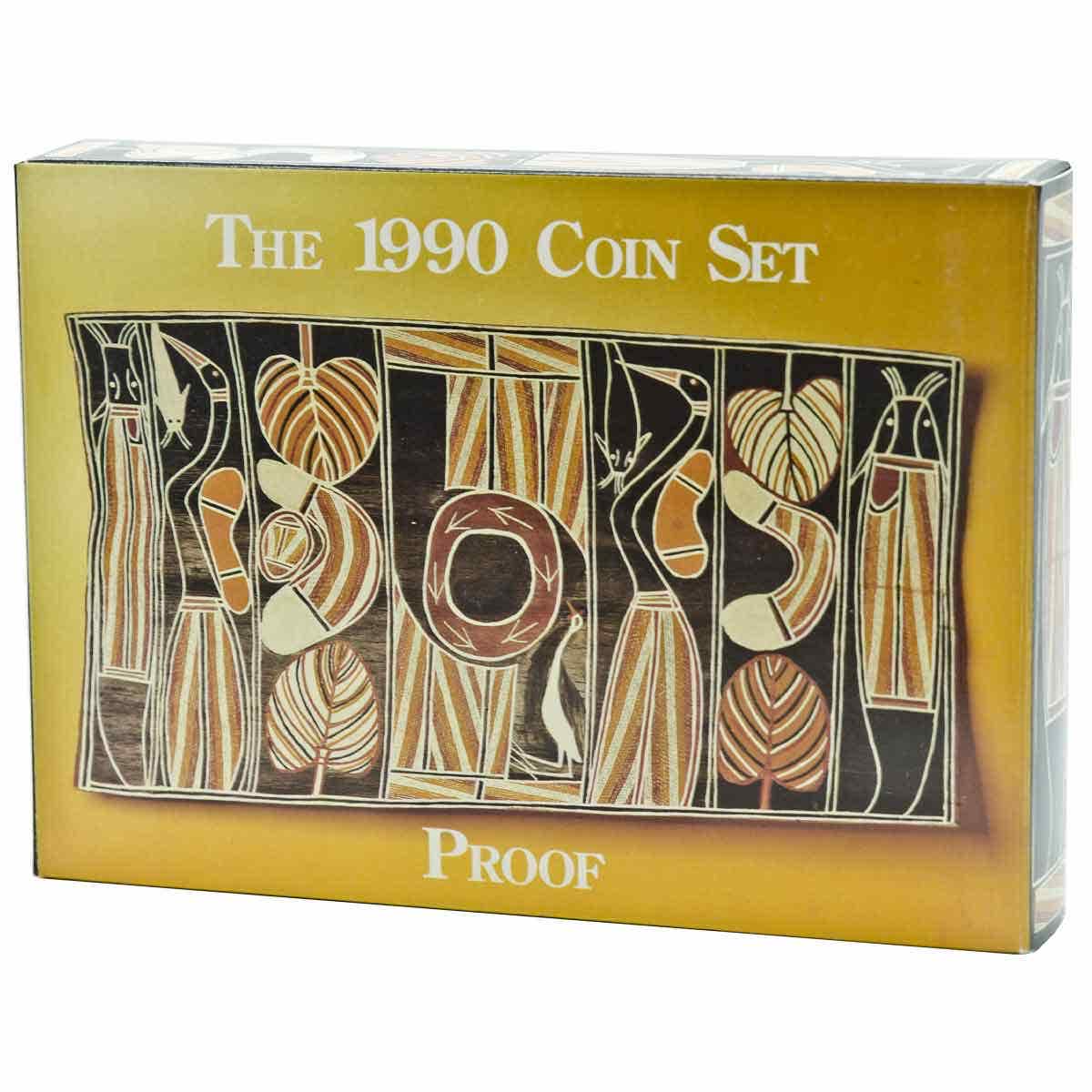 1990 RAM Proof 8x Coin Set - Mintage: 49,738
