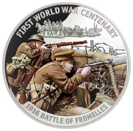 2016 0.804oz Silver Battle Of Fromelles - Mintage: 5,000