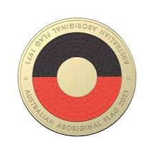 2021 $2 Aboriginal Flag Security Bag - Includes Protective Tube & Sticker