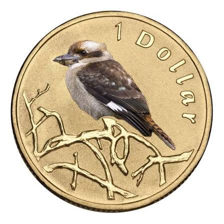 2011 $1 Kookaburra Air Series Carded Coin - Mintage: 25,019