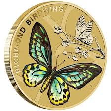 2016 $1 Beautiful Butterflies PNC - Mintage: 7,500