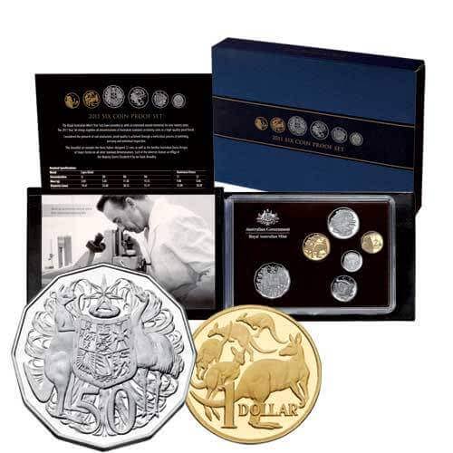 2011 RAM Proof 6 Coin Set – Mintage: 15,597
