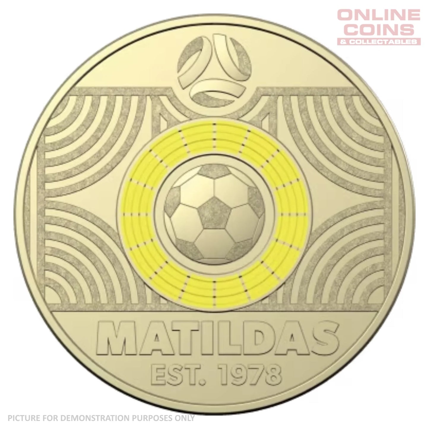 $2 2023 Matildas Yellow - CIRCULATED