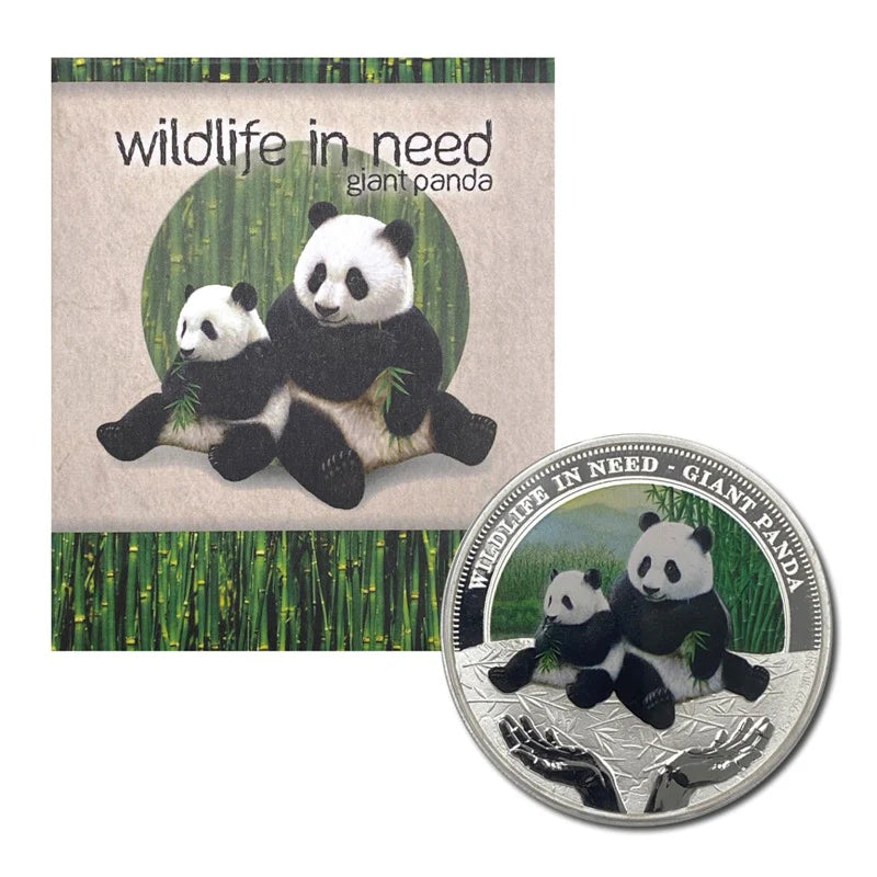 2012 1oz Giant Panda Wildlife In Need - Mintage: 5,000