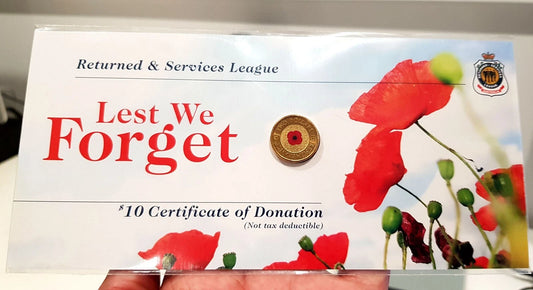 2012 RSL UNC Red Poppy $2 Coin