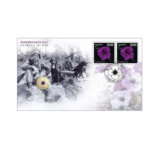 2024 $2 UNC Purple Poppy PNC - Mintage: 10000
