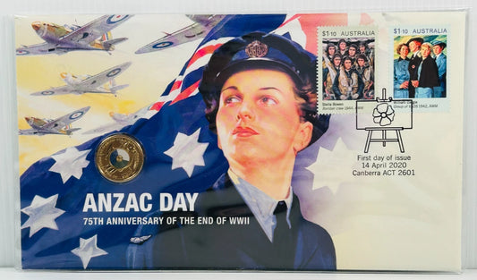 2020 $2 75th Anniversary Of WW2  - PNC (Mintage: 6500)