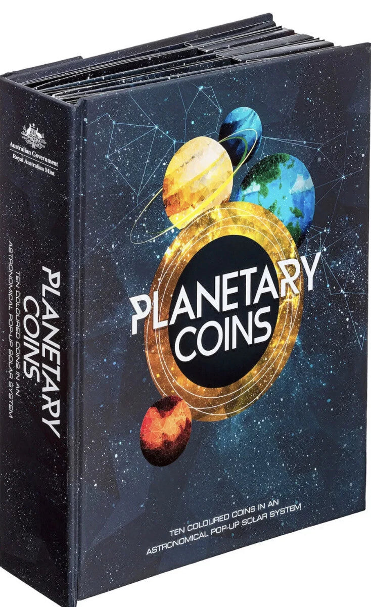 2017 Planetary Coins 10x UNC Set with $2 Mars Coin