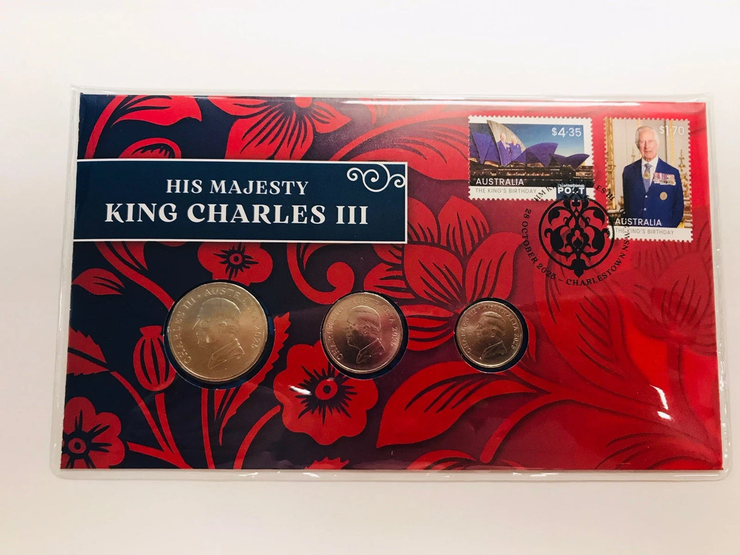 2025 20c/10c/5c King Charles PNC - Mintage: 6,000