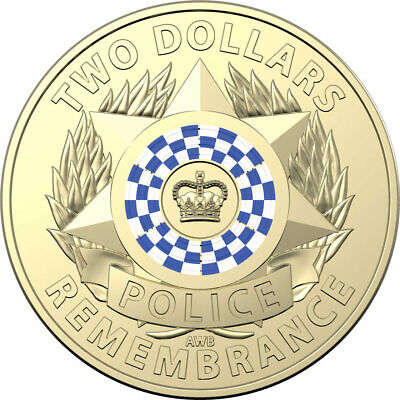 2019 Police Remembrance Security Roll - Includes Protective Tube & Sticker