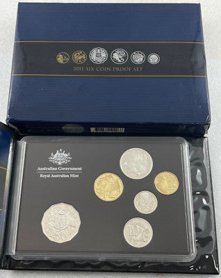 2011 RAM Proof 6 Coin Set – Mintage: 15,597