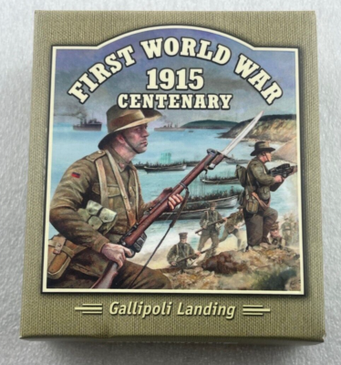 2016 0.804oz Silver Gallipoli Landing - Mintage: 5,000