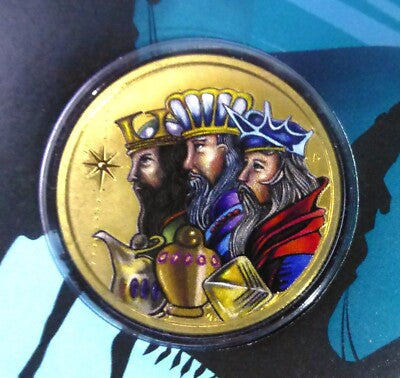 2016 $1 Seasons Greetings 3 Wise Men PNC - Mintage: 8,000