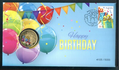 2020 $1 Happy Birthday PNC - Mintage: 5,000
