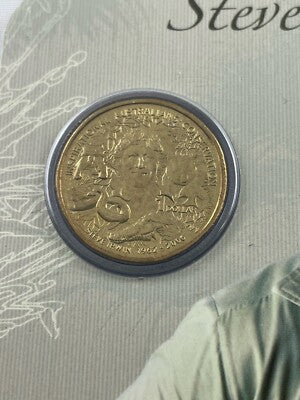 2009 $1 Steve Irwin Carded Coin