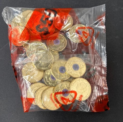 2024 Purple Poppy War Animals $2 Security Bag - Includes Protective Tube & Sticker