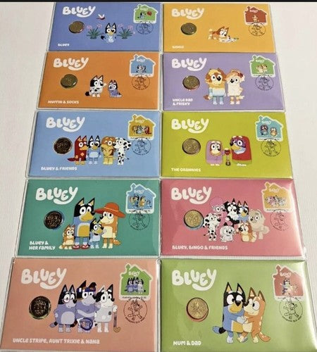 2024 Bluey Coin 10x PNC Coin Set (6000 Sets Minted)