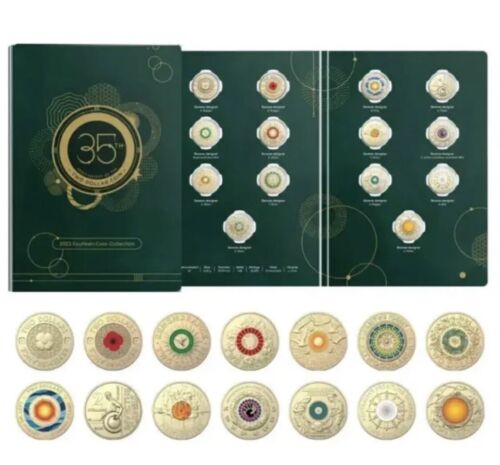 $2 35th Anniversary 14x UNC 2023 Coin Set (Red Poppy)