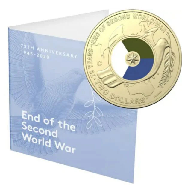 2020 $2 75 WW2 Dove ‘C’ Mintmark Coin