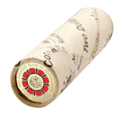 2019 Repatriation $2 RAM ROLL - Includes Protective Tube & Sticker
