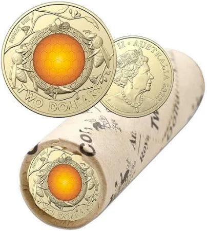 2022 Honey Bee $2 RAM Roll - Includes Protective Tube & Sticker