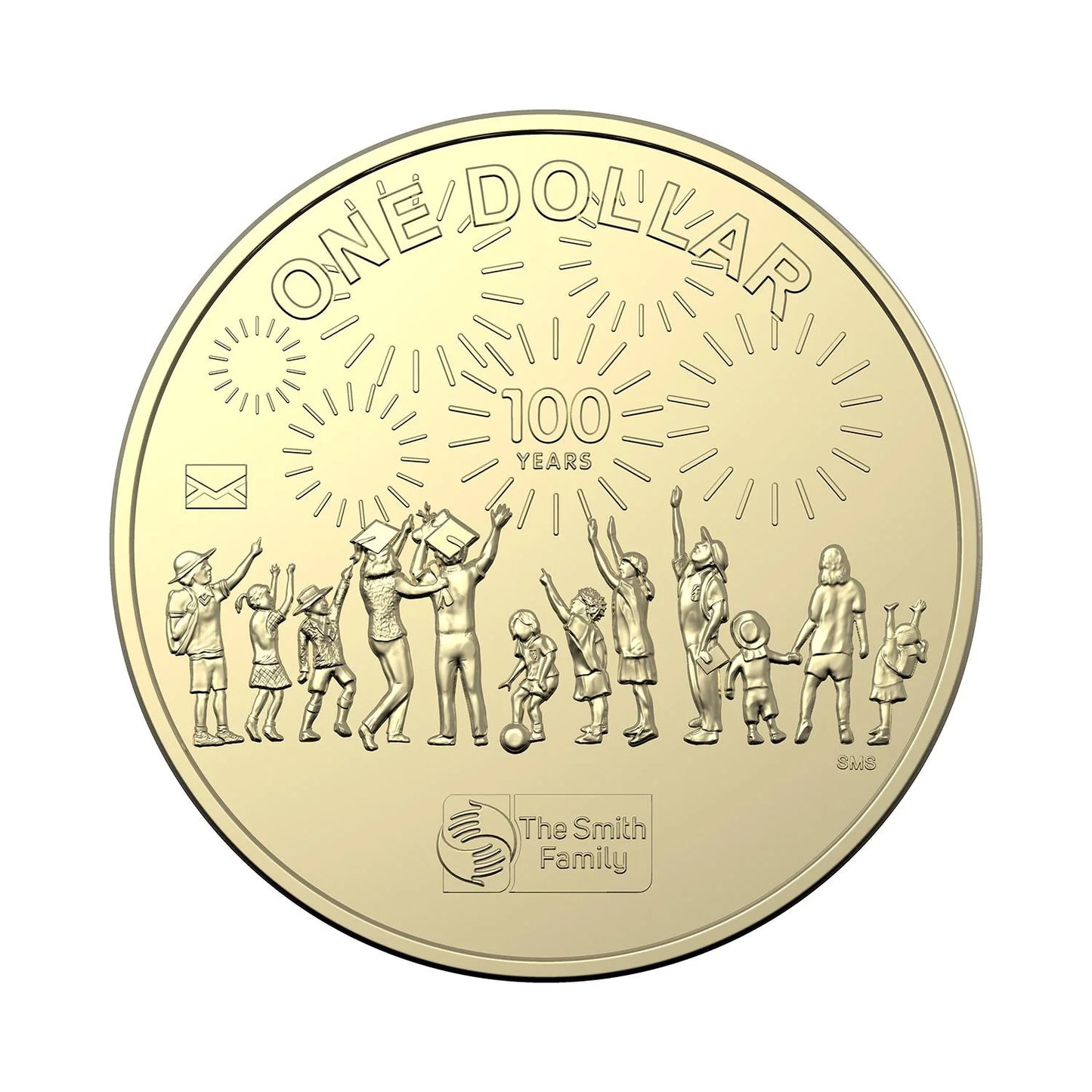 2022 $1 Centenary Of The Smith Family (Non Circulating Coin) - PNC Mintage: 7,000