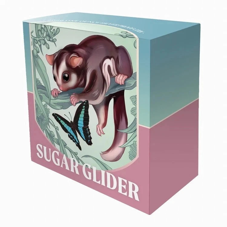 2026 Baby Sugar Glider 1oz Silver Coin - Mintage: 1000
